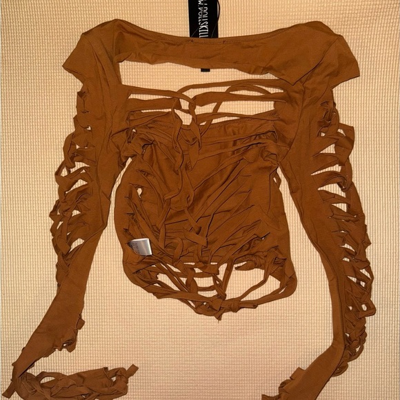 Dolls kill current mood strappy top large - Picture 2 of 3